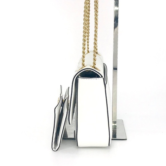 2PCS Michael Kors Tina Studded Shoulder Bag Wallet - Picture 3 of 8